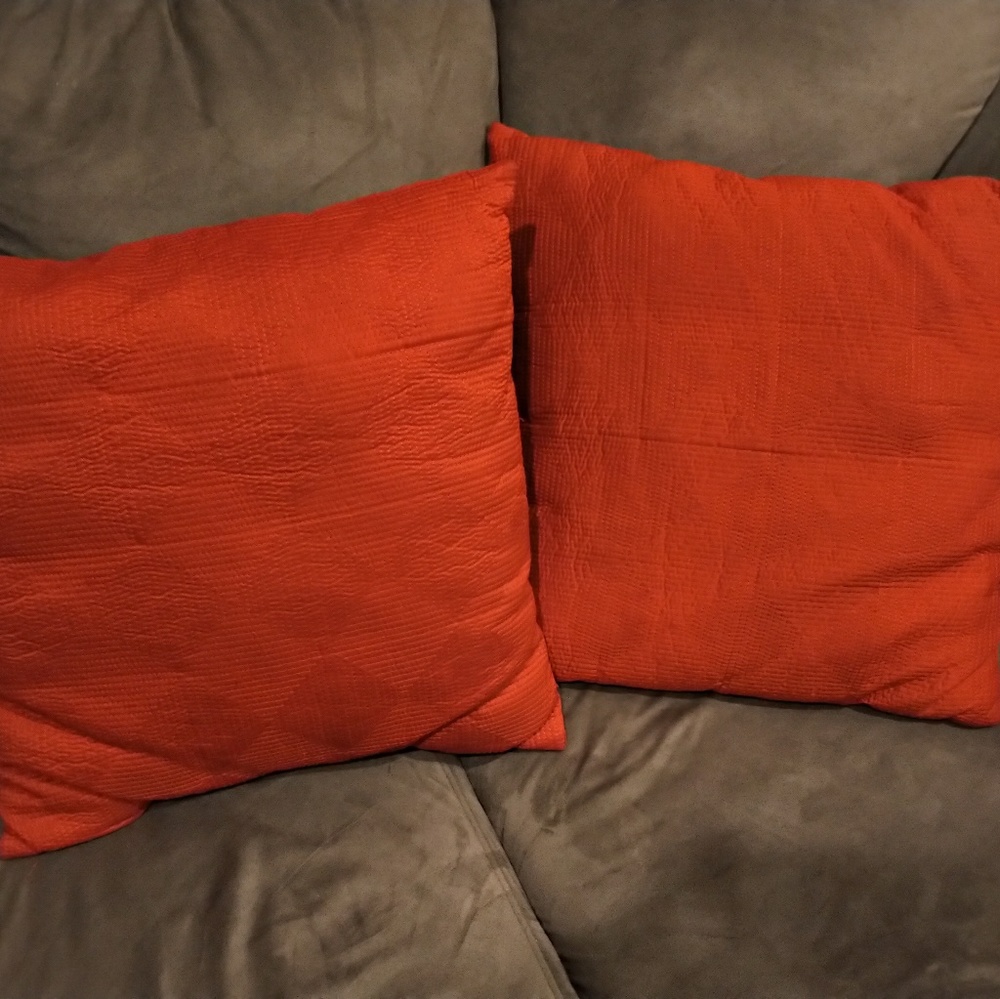 Pair of Red Pillows